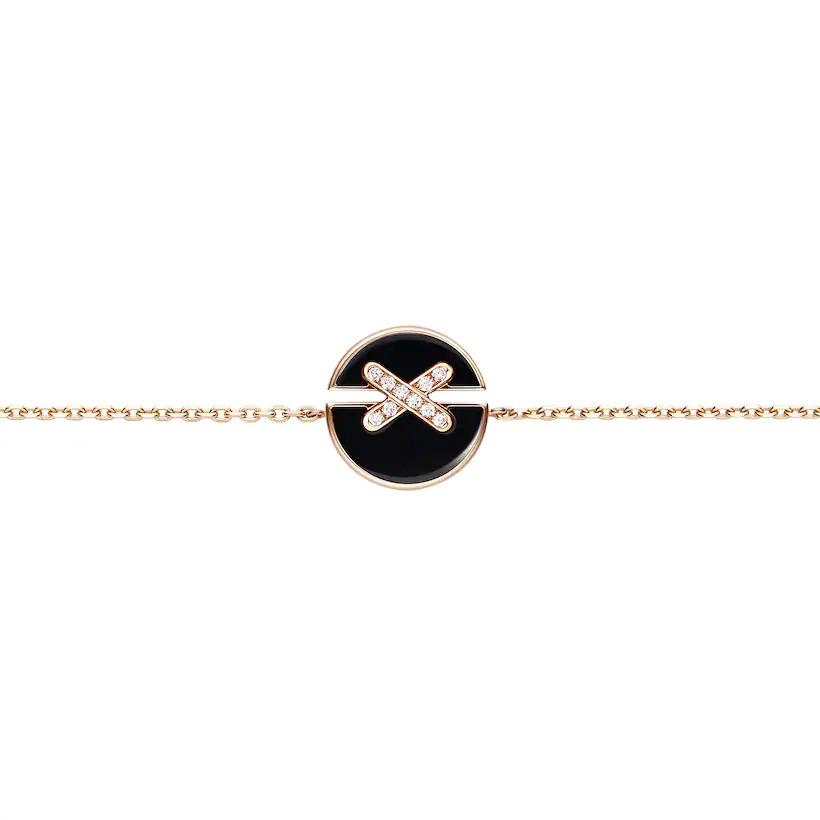 [Plus&Max]JEUX DE BRACELET ONYX PINK GOLD DIAMOND