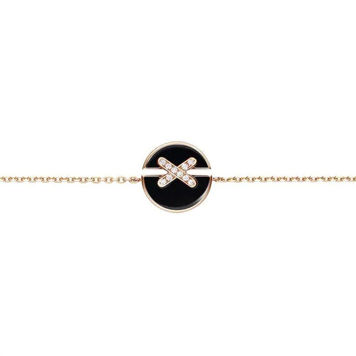 [Plus&Max]JEUX DE BRACELET ONYX PINK GOLD DIAMOND