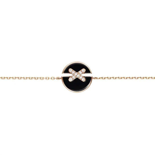 [Plus&Max]JEUX DE BRACELET ONYX PINK GOLD DIAMOND