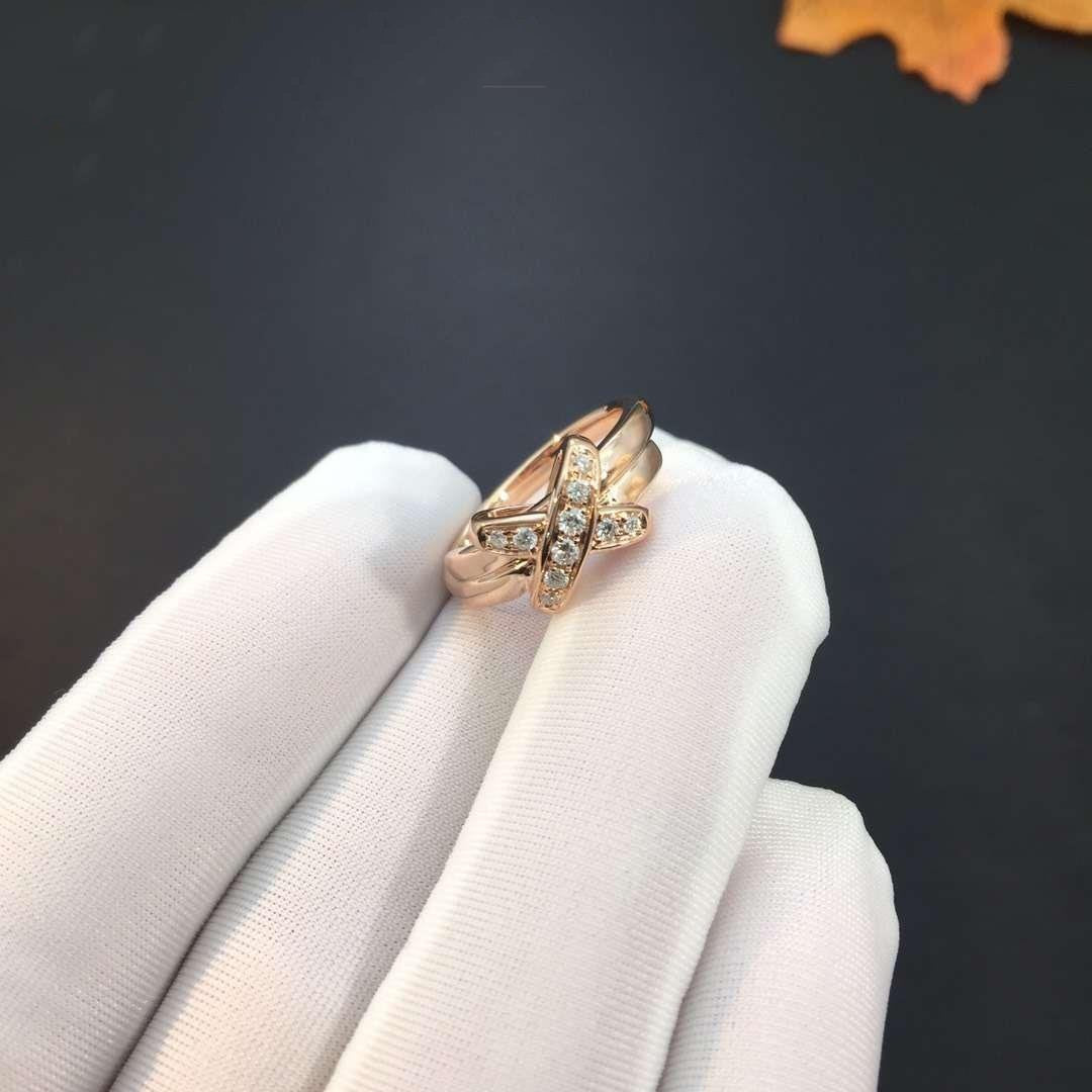 [Plus&Max]JEUX DE PINK GOLD DIAMOND RING