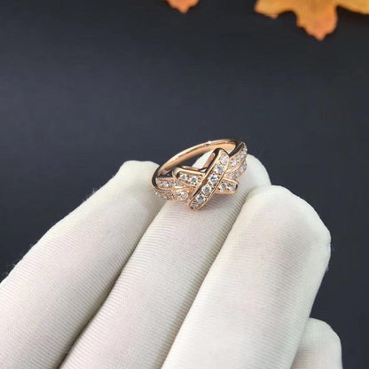 [Plus&Max]JEUX DE RING PINK GOLD DIAMOND