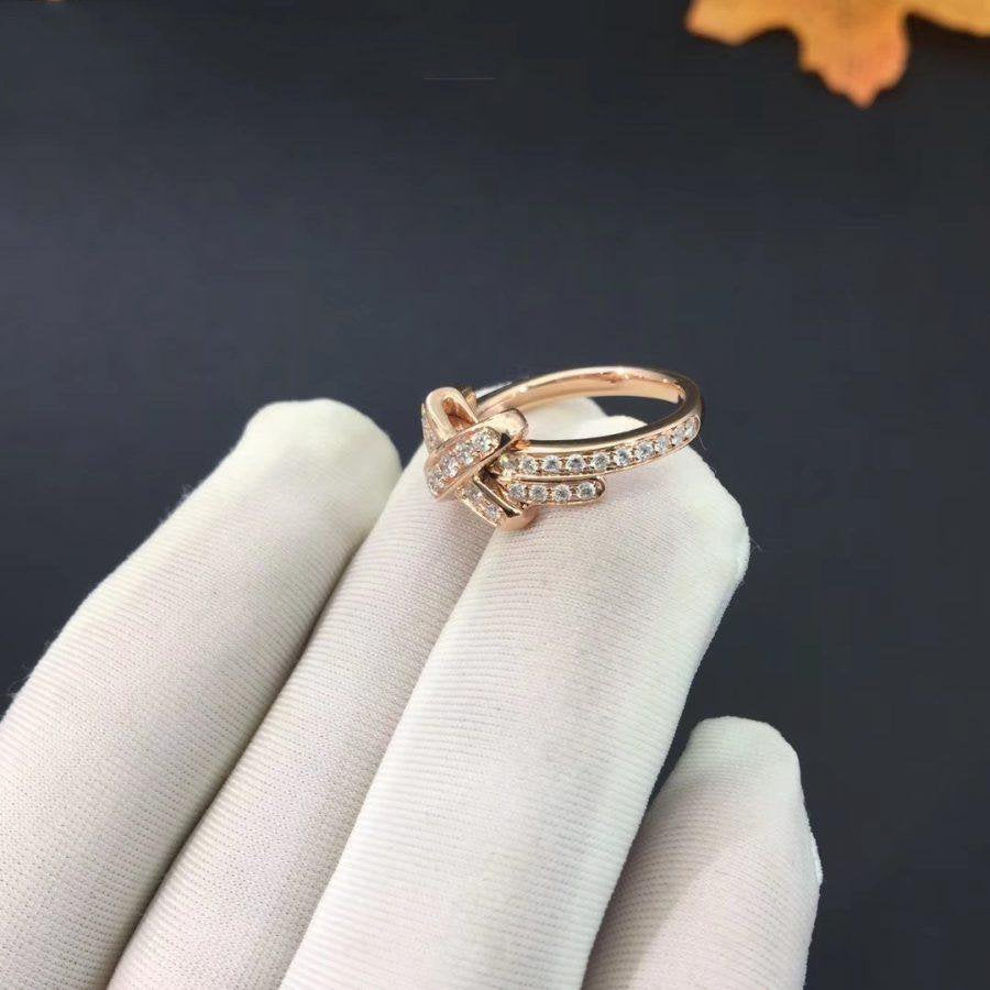 [Plus&Max]JEUX DE RING PINK GOLD DIAMOND