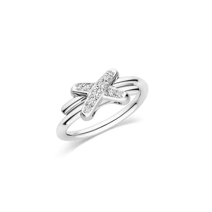 [Plus&Max]JEUX DE SILVER DIAMOND RING
