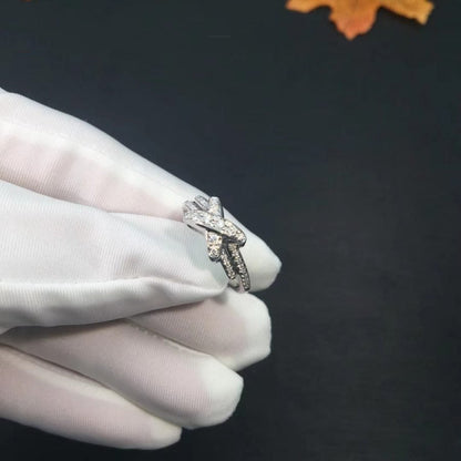 [Plus&Max]JEUX DE SILVER DIAMOND RING