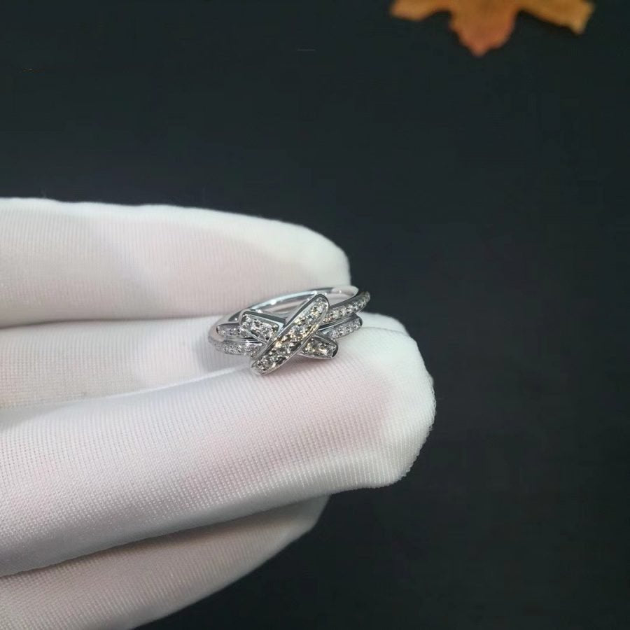 [Plus&Max]JEUX DE SILVER DIAMOND RING