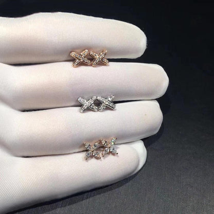 [Plus&Max]JEUX DE DIAMOND EARRINGS