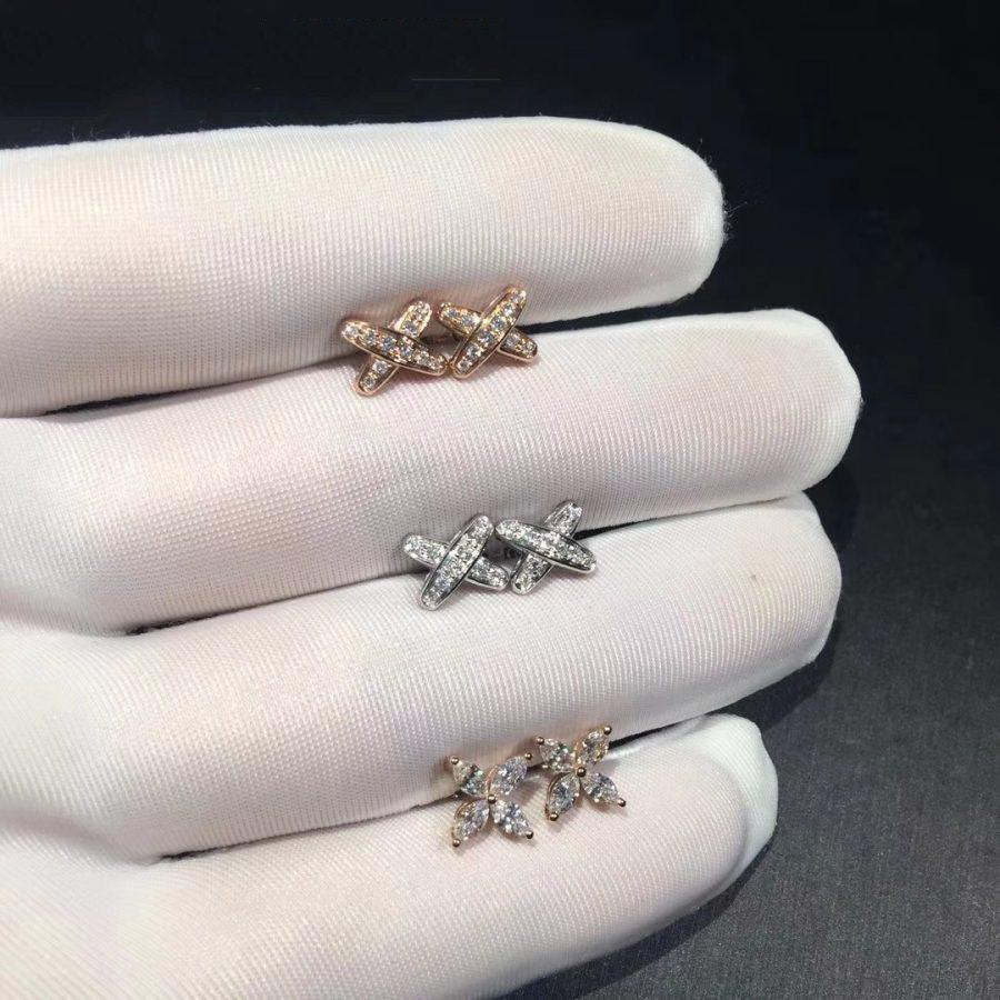 [Plus&Max]JEUX DE DIAMOND EARRINGS