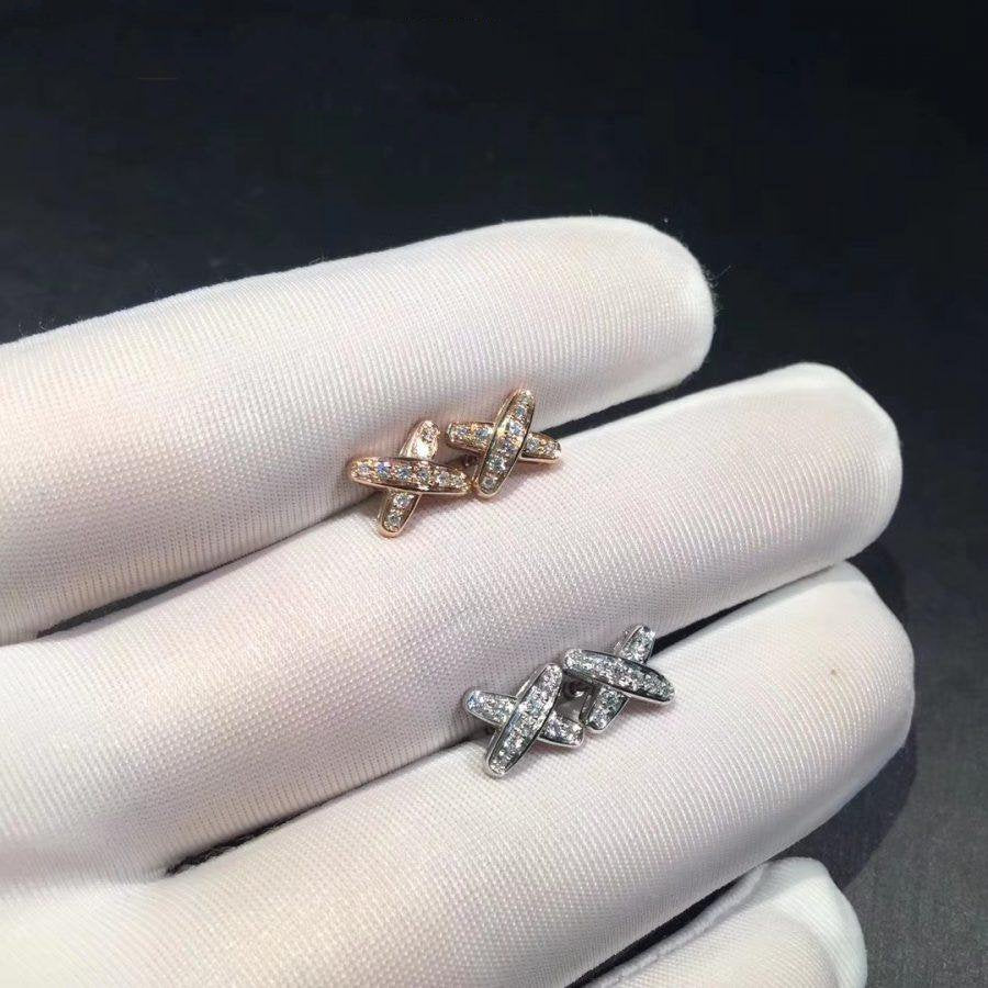 [Plus&Max]JEUX DE DIAMOND EARRINGS