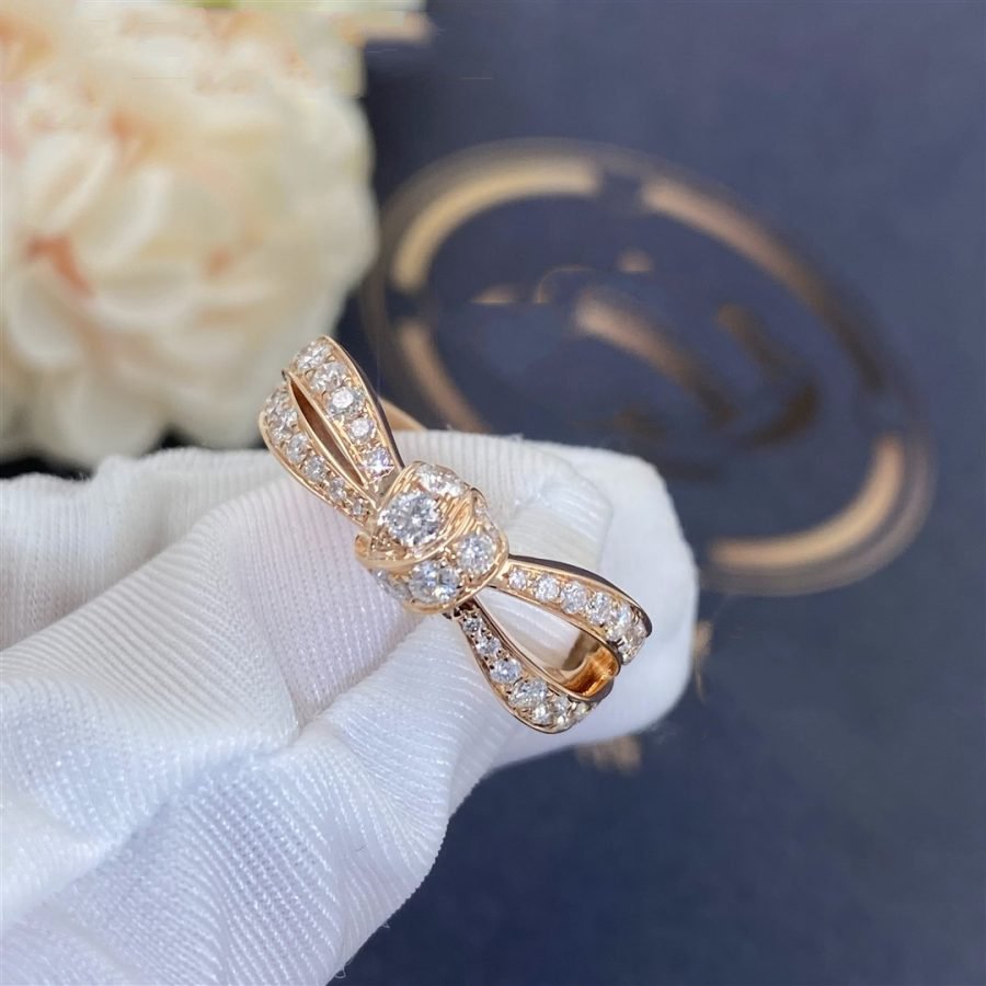 [Plus&Max]LIENS PINK GOLD DIAMOND RING