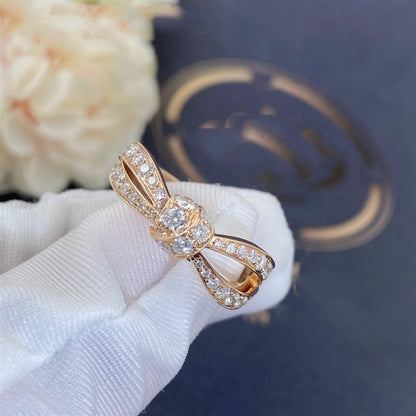 [Plus&Max]LIENS PINK GOLD DIAMOND RING