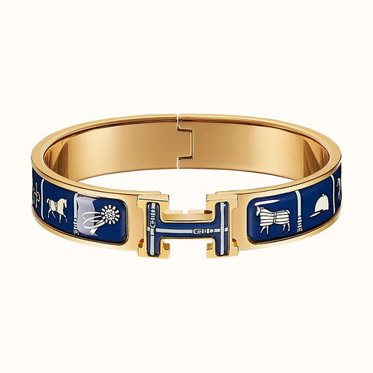 [Plus&Max]H COUVERTURES DARK BLUE BRACELET