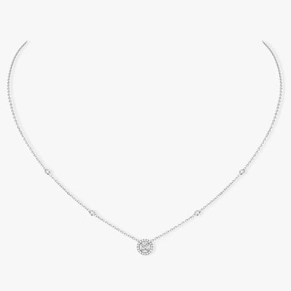 [Plus&Max]Diamond Necklace 0,20ct Brilliant Shape Joy