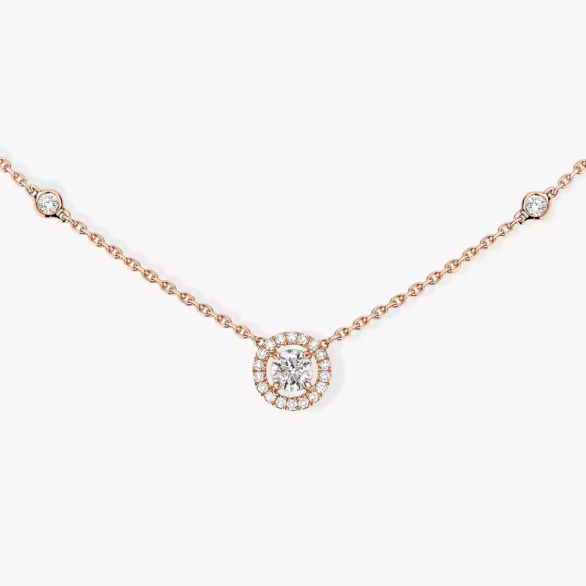 [Plus&Max]Diamond Necklace 0,20ct Brilliant Shape Joy