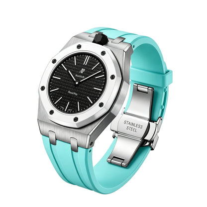 [Plus&Max]Royal Oak Pop Exclusive Steel Case & Silicone Strap With Cradle