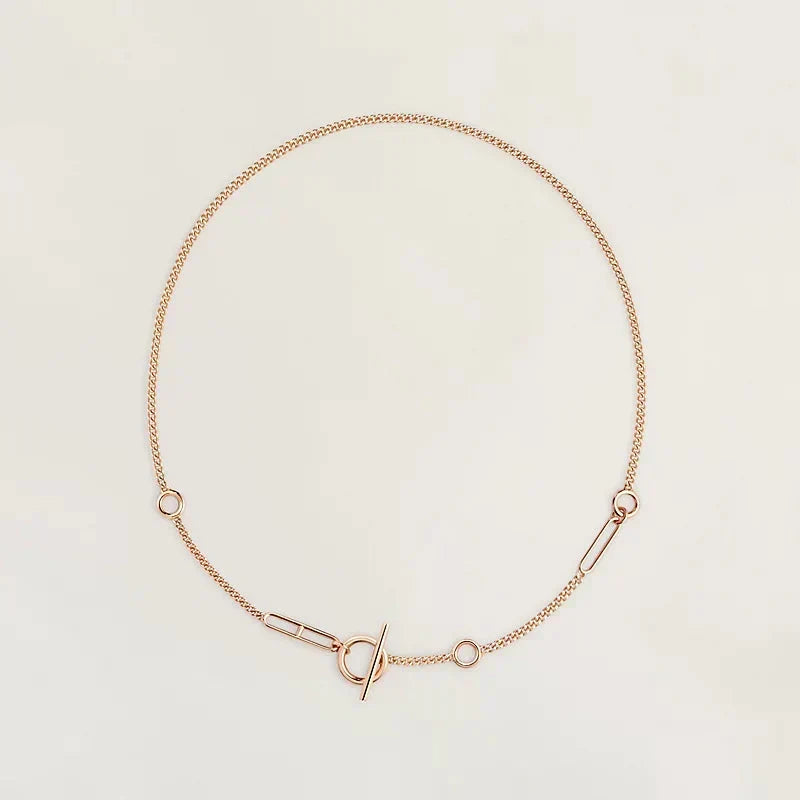 [Plus&Max]HM STERLING CHAINE D'ANCRE HEART