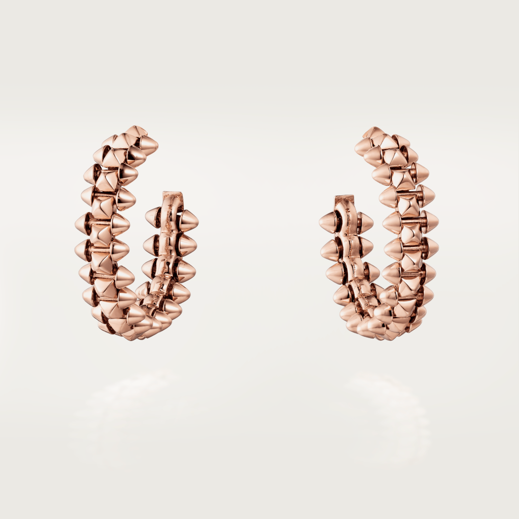 [Plus&Max]CLASH SMALL HOOP EARRINGS