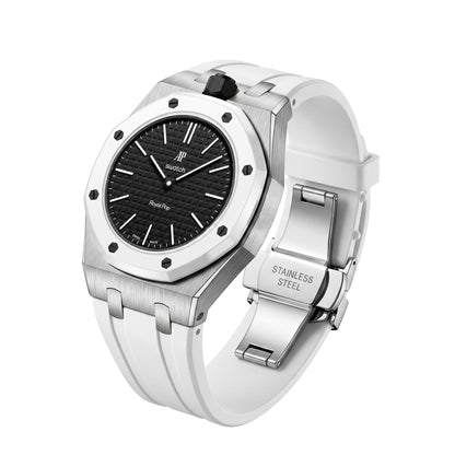 [Plus&Max]Royal Oak Pop Exclusive Steel Case & Silicone Strap With Cradle