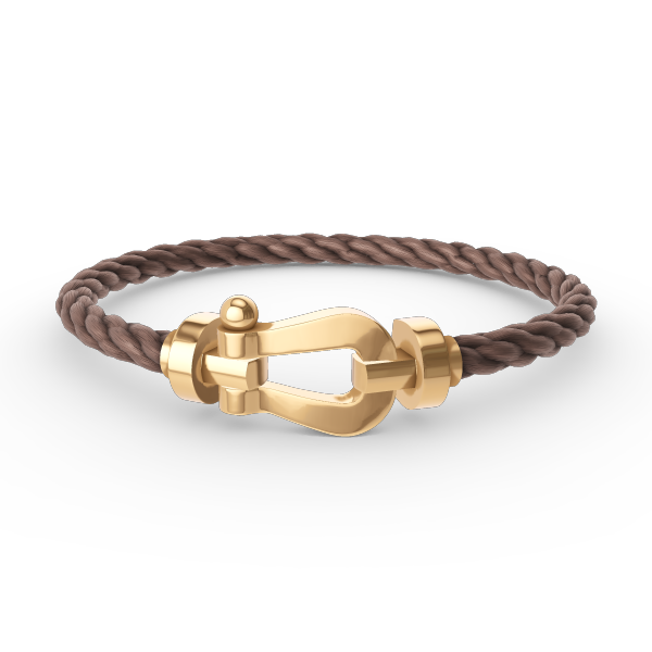 [Plus&Max]FORCE LARGE HORSESHOE NO DIAMOND BRACELET GOLD
