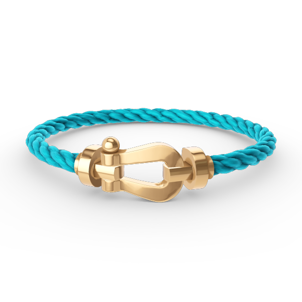 [Plus&Max]FORCE LARGE HORSESHOE NO DIAMOND BRACELET GOLD
