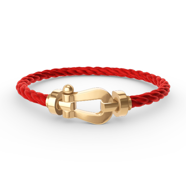 [Plus&Max]FORCE LARGE HORSESHOE NO DIAMOND BRACELET GOLD