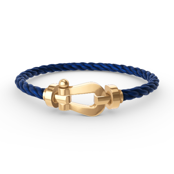 [Plus&Max]FORCE LARGE HORSESHOE NO DIAMOND BRACELET GOLD