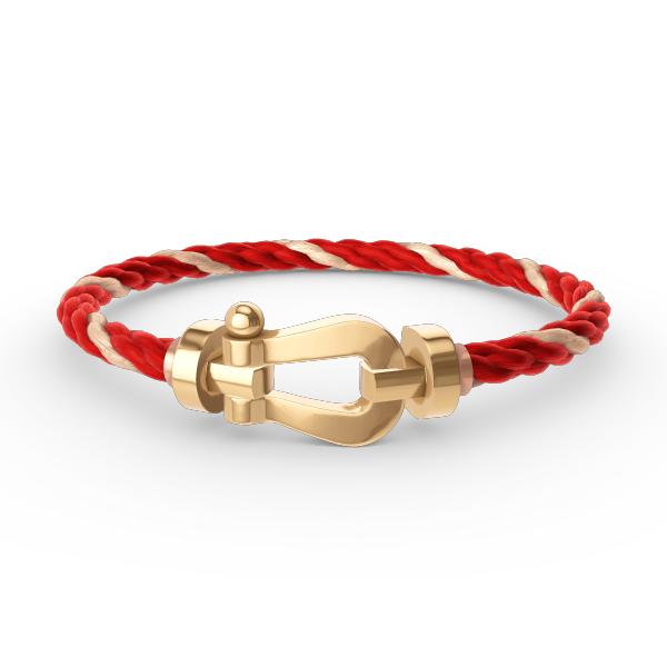 [Plus&Max]FORCE LARGE HORSESHOE NO DIAMOND BRACELET GOLD