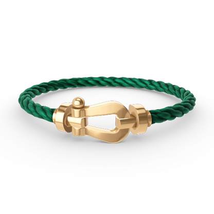 [Plus&Max]FORCE LARGE HORSESHOE NO DIAMOND BRACELET GOLD