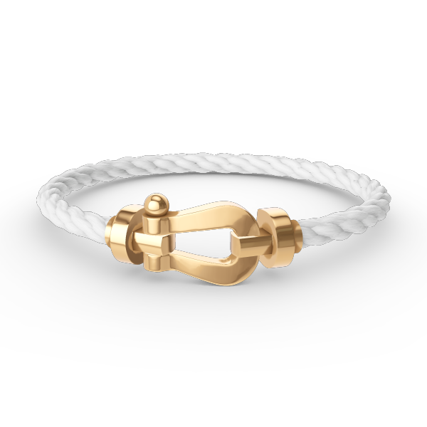[Plus&Max]FORCE LARGE HORSESHOE NO DIAMOND BRACELET GOLD