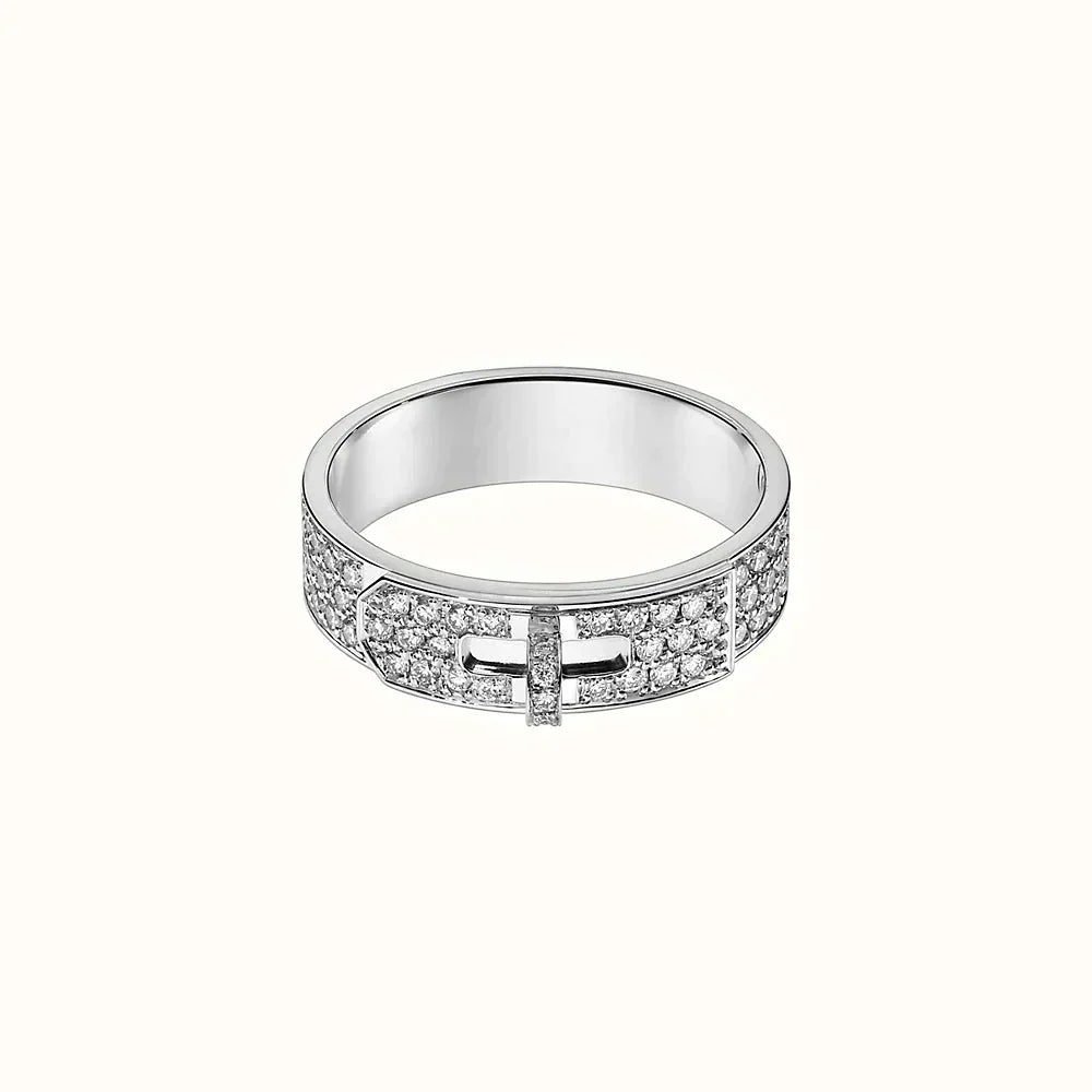 [Plus&Max]KELLY SILVER DIAMOND RING