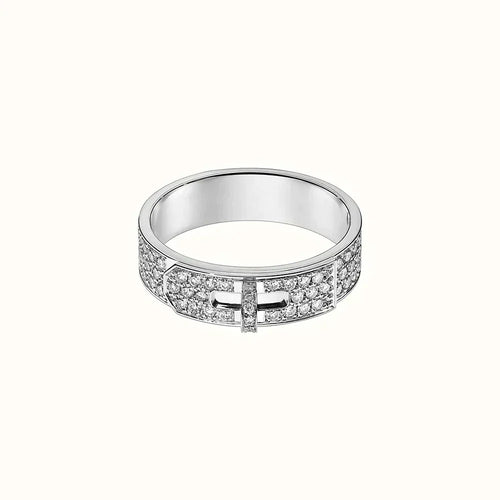 [Plus&Max]KELLY SILVER DIAMOND RING