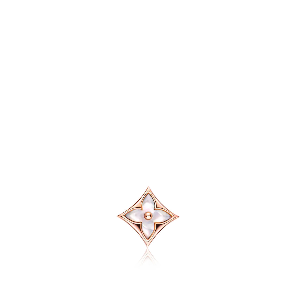 [Plus&Max]STAR MOP PINK GOLD EARRINGS