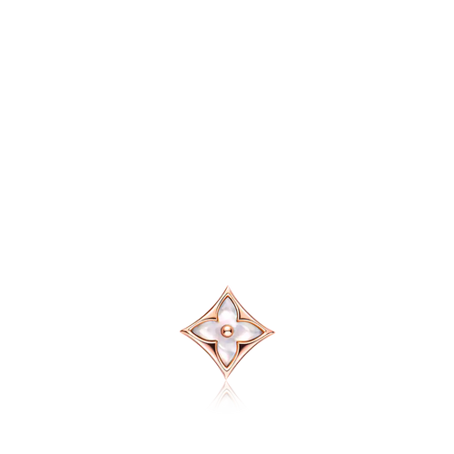 [Plus&Max]STAR MOP PINK GOLD EARRINGS