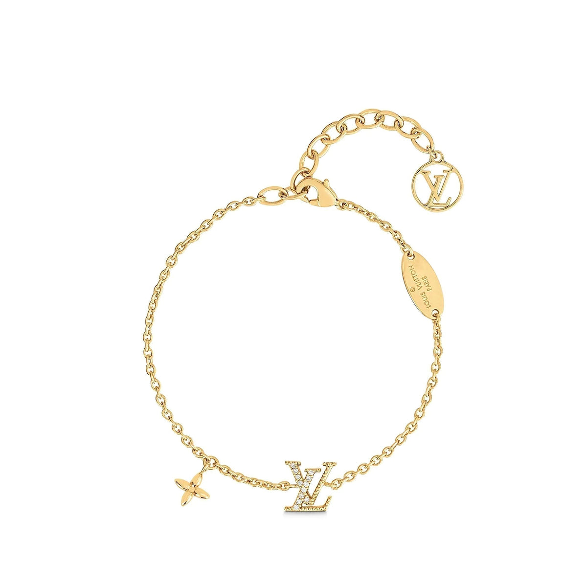 [Plus&Max]LOGO STAR MOTIF GOLD BRACELET