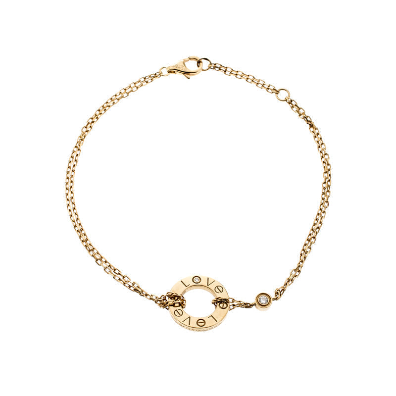 [Plus&Max]LOVE BRACELET 2 DIAMOND