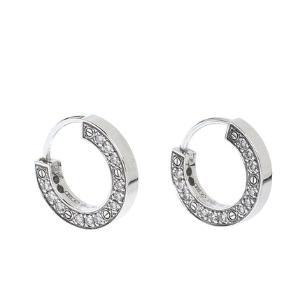 [Plus&Max]LOVE DIAMOND EARRINGS