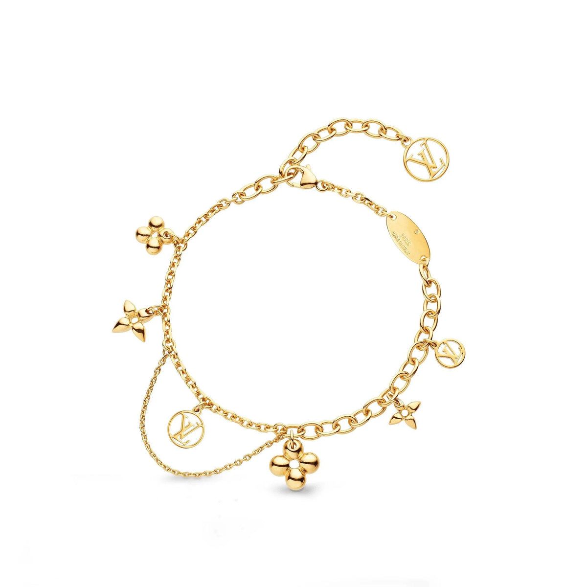 [Plus&Max]BLOOMING PINK GOLD MOP BRACELET