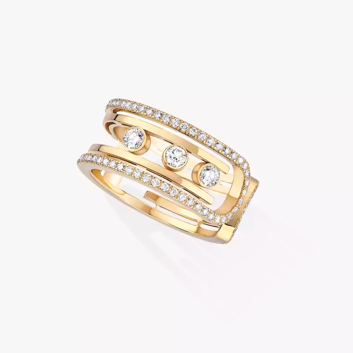 [Plus&Max]Move 10th Diamond Ring in Gold