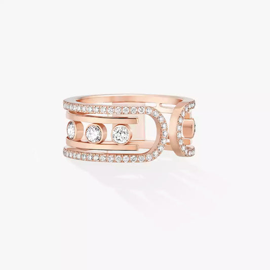 [Plus&Max]Move 10th Diamond Ring in Gold