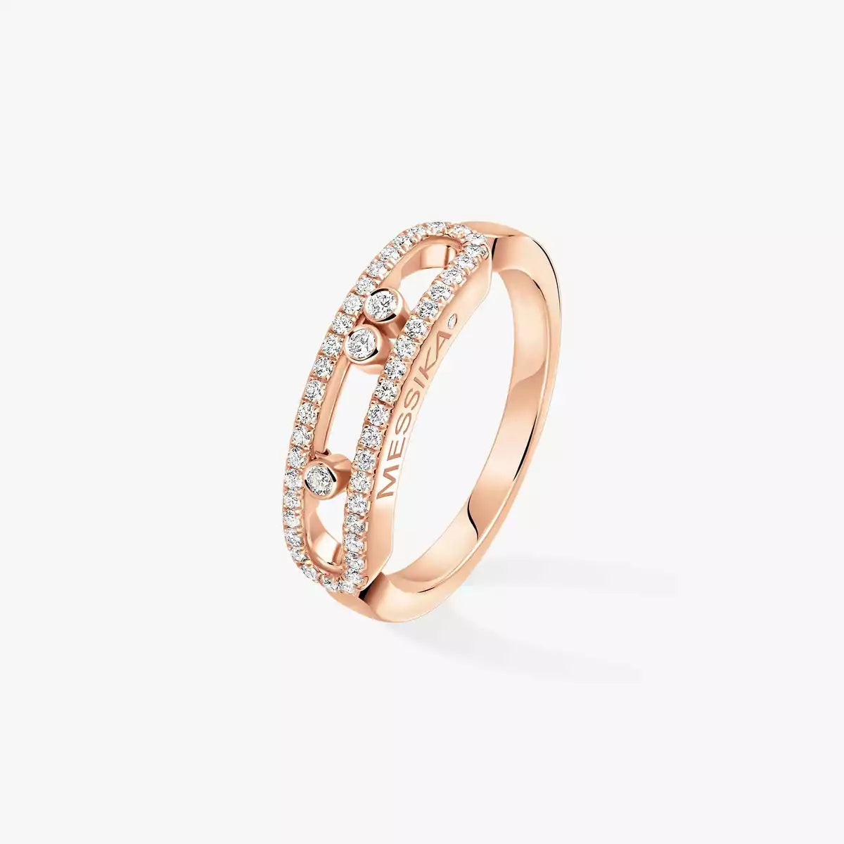 [Plus&Max] Baby Move Diamond Pave Ring
