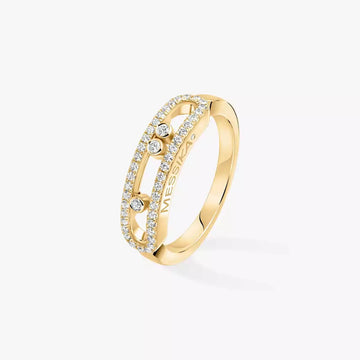 [Plus&Max] Baby Move Diamond Pave Ring