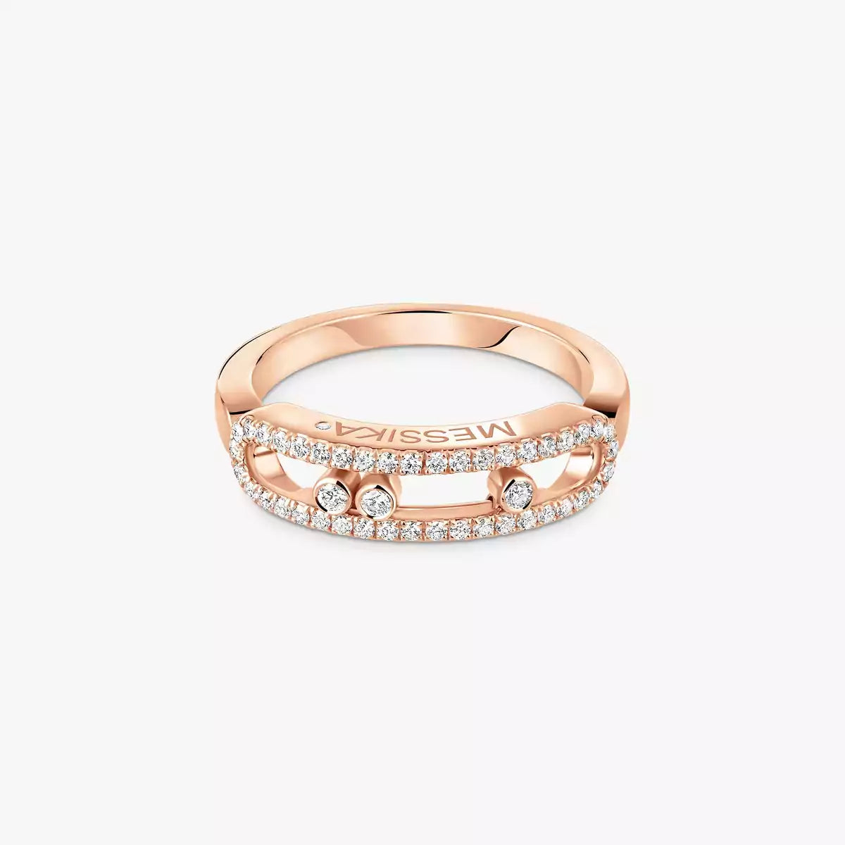 [Plus&Max] Baby Move Diamond Pave Ring
