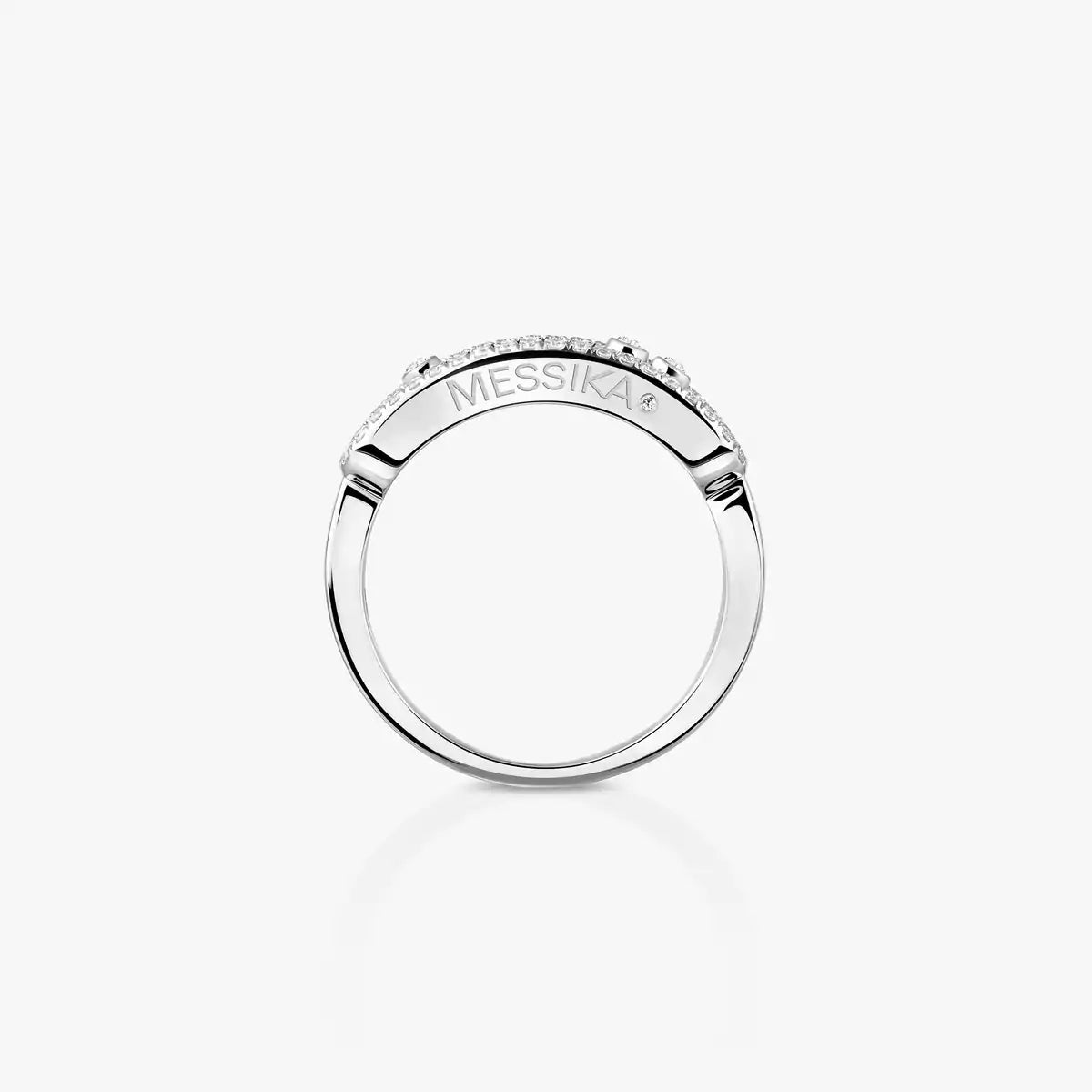 [Plus&Max] Baby Move Diamond Pave Ring