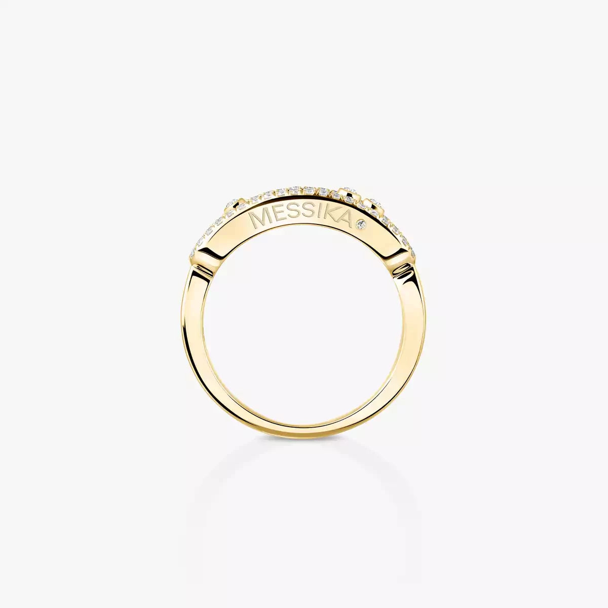 [Plus&Max] Baby Move Diamond Pave Ring