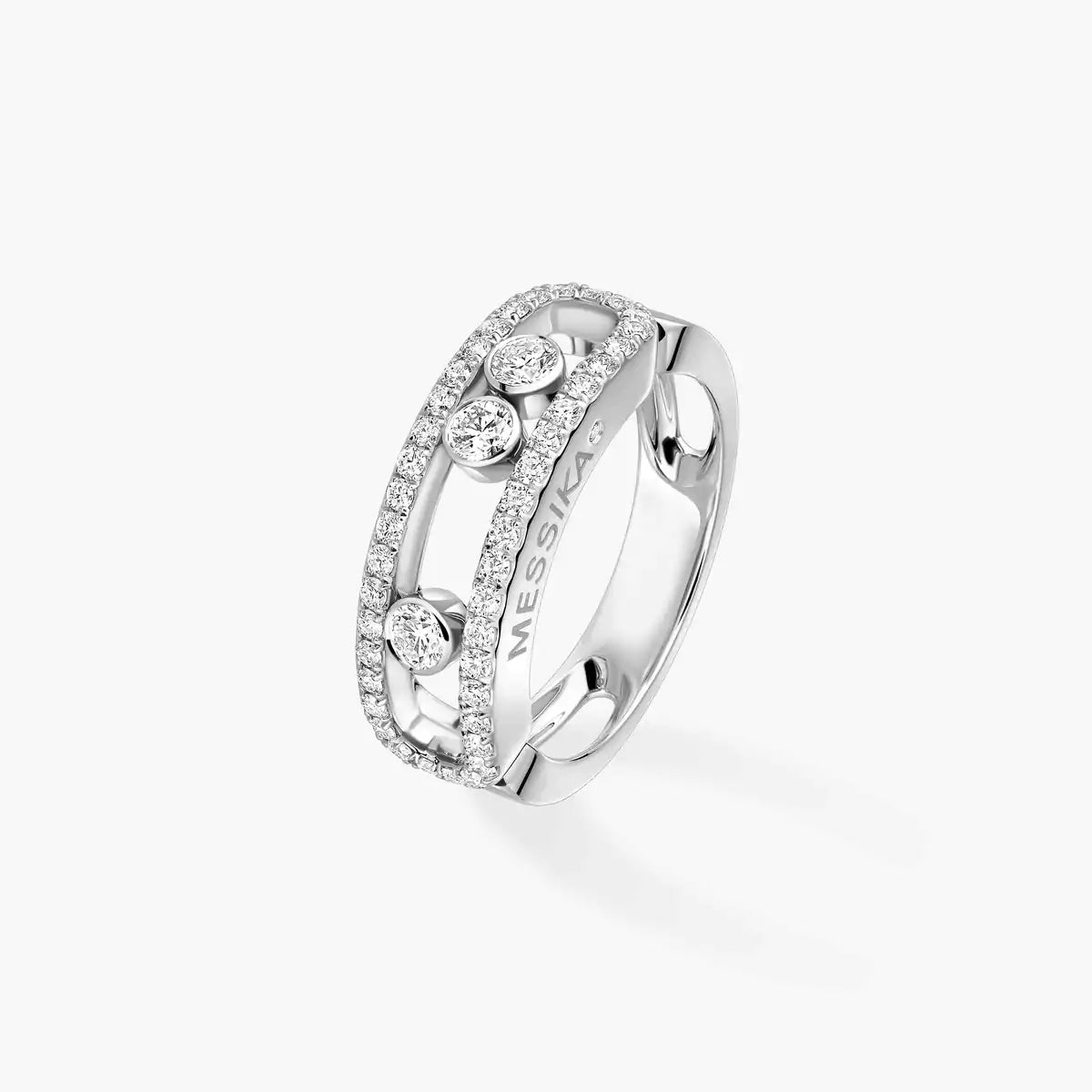[Plus&Max] Move Diamond Pave Ring