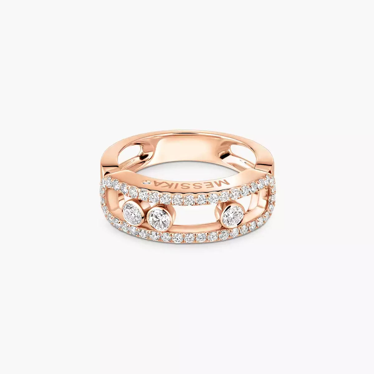 [Plus&Max] Move Diamond Pave Ring