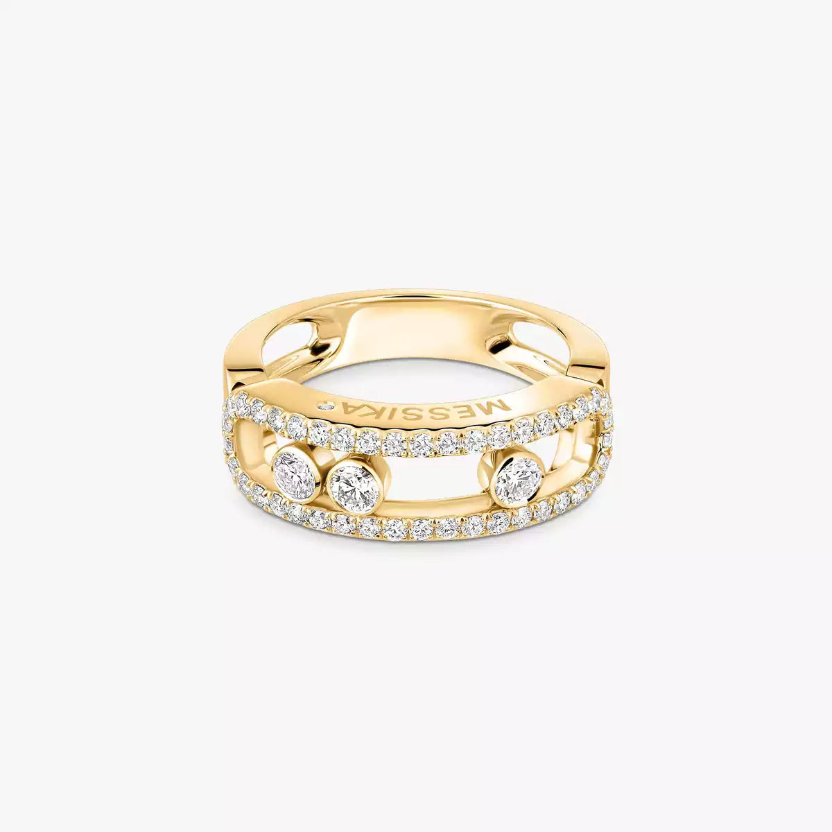 [Plus&Max] Move Diamond Pave Ring