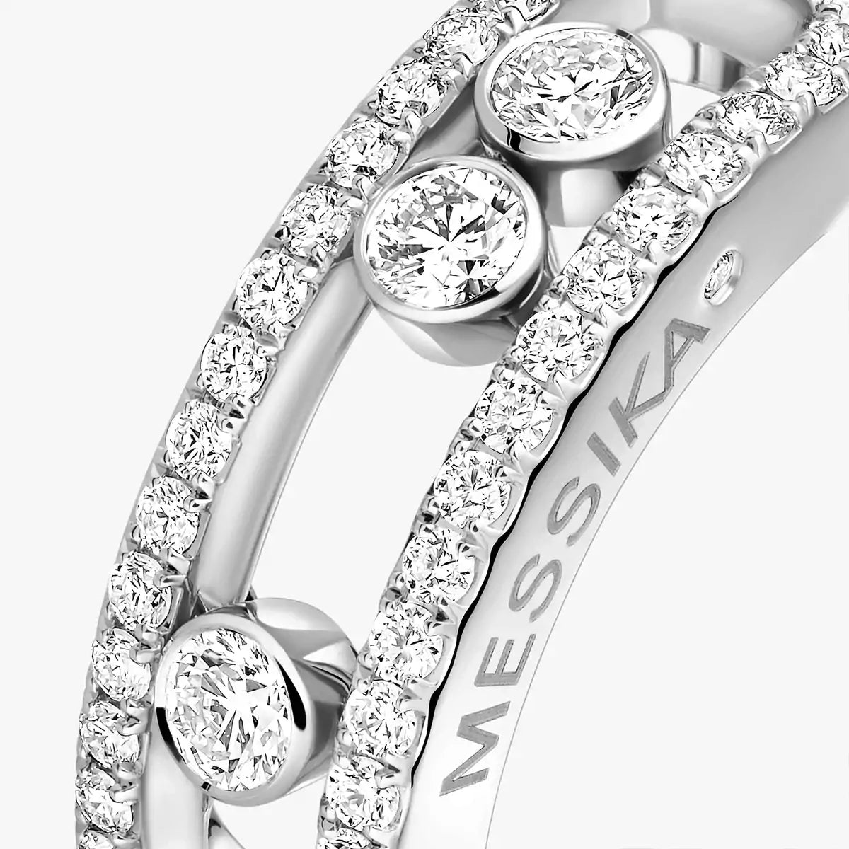 [Plus&Max] Move Diamond Pave Ring