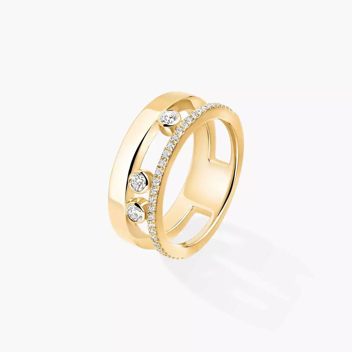 [Plus&Max] Move Romane Diamond Ring