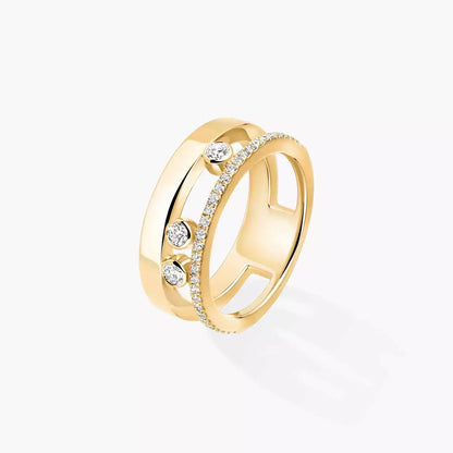 [Plus&Max] Move Romane Diamond Ring