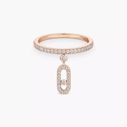 [Plus&Max] Move Uno Diamond Ring